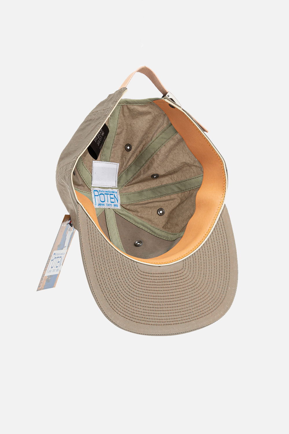 Poten-hat-nylon-beige-adjustable