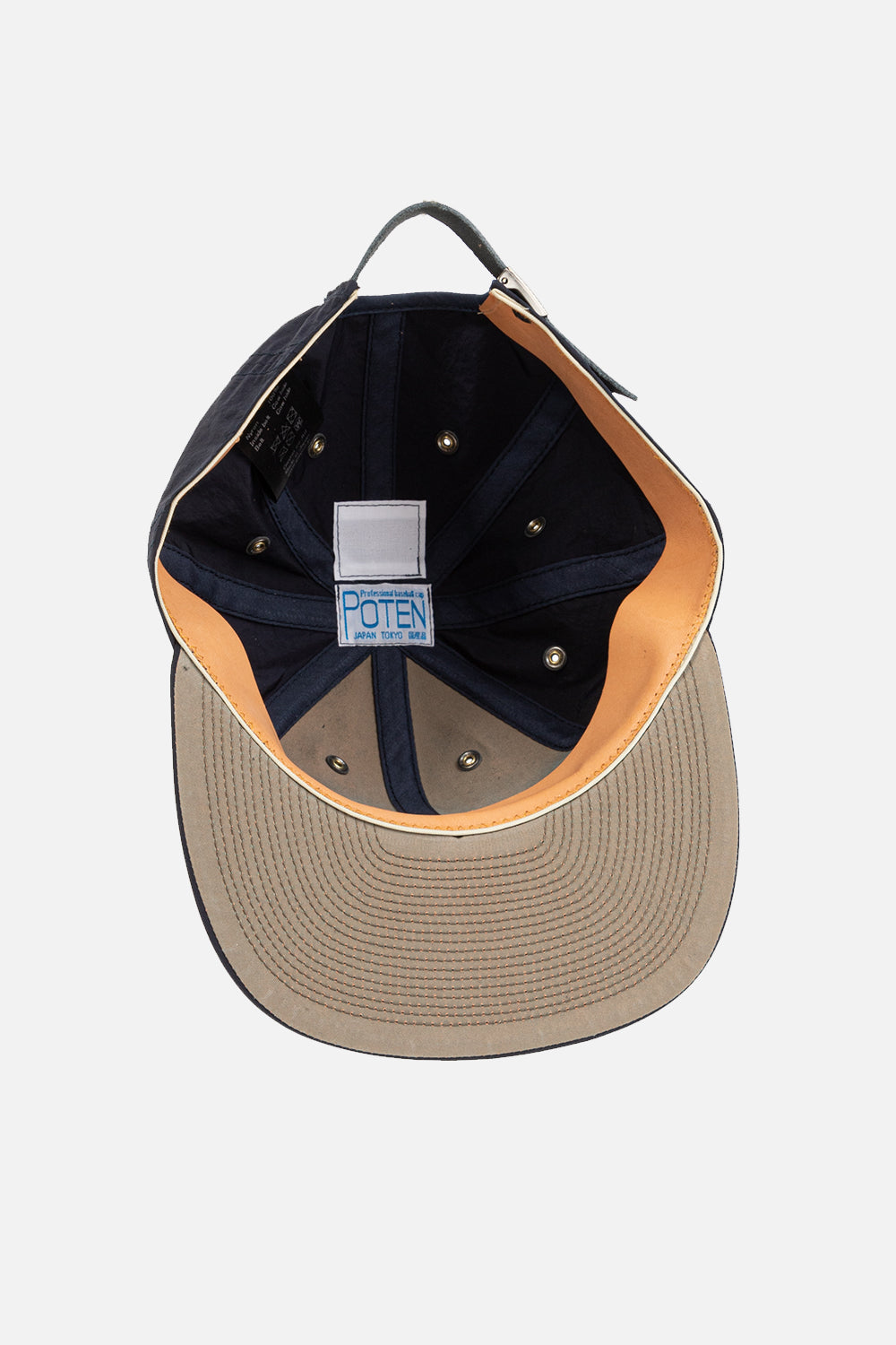 Poten-hat-nylon-navy-adjustable