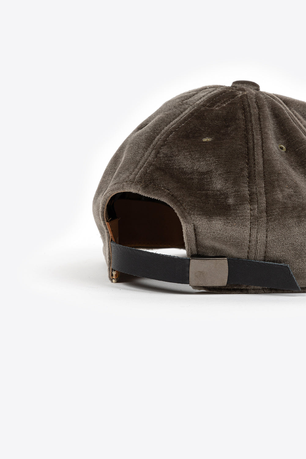 Poten Baseball Cap Velour Olive