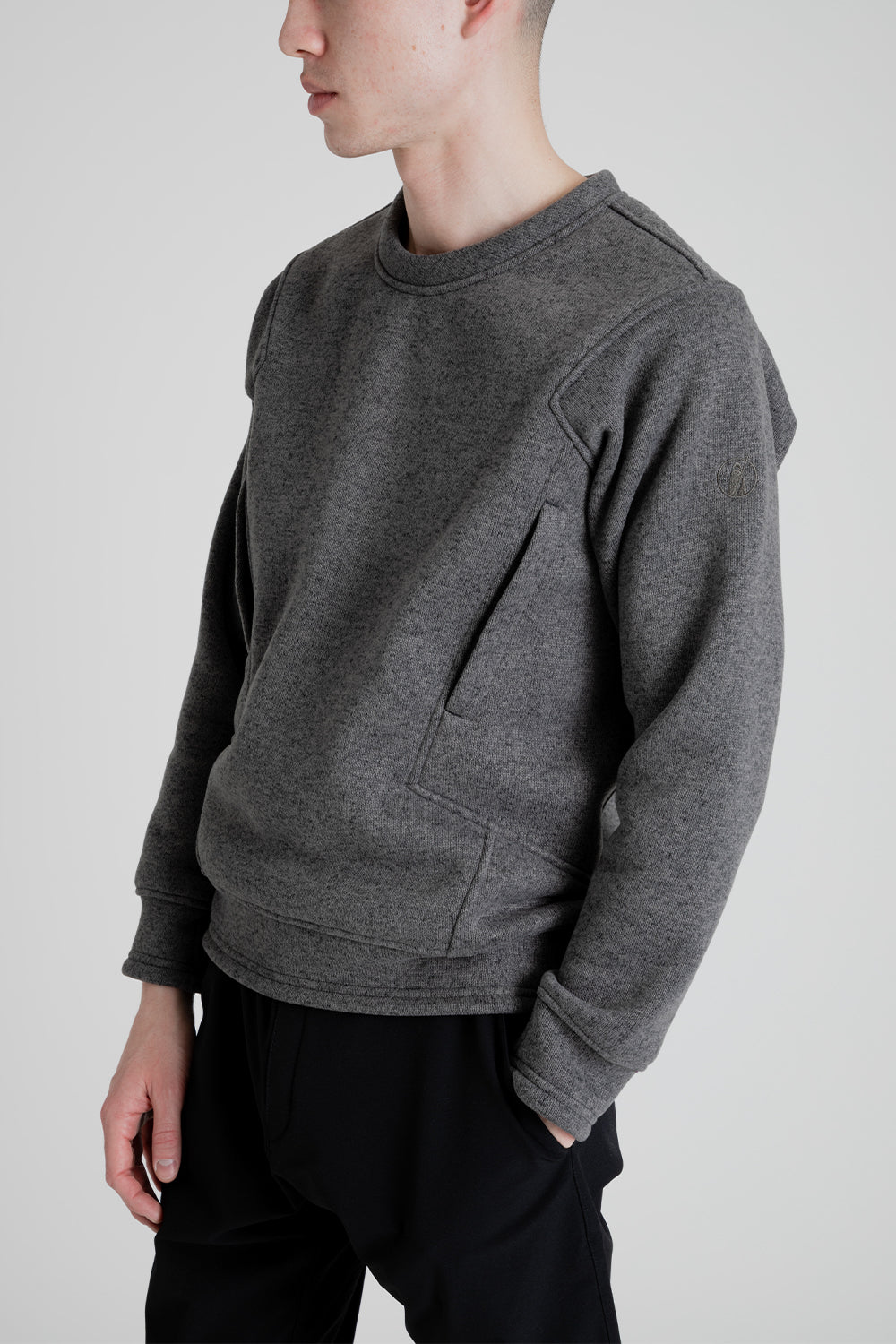 Poutnik Sage Sweatshirt in Ash Grey