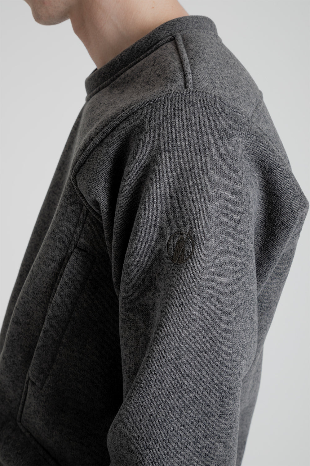 Poutnik Sage Sweatshirt in Ash Grey