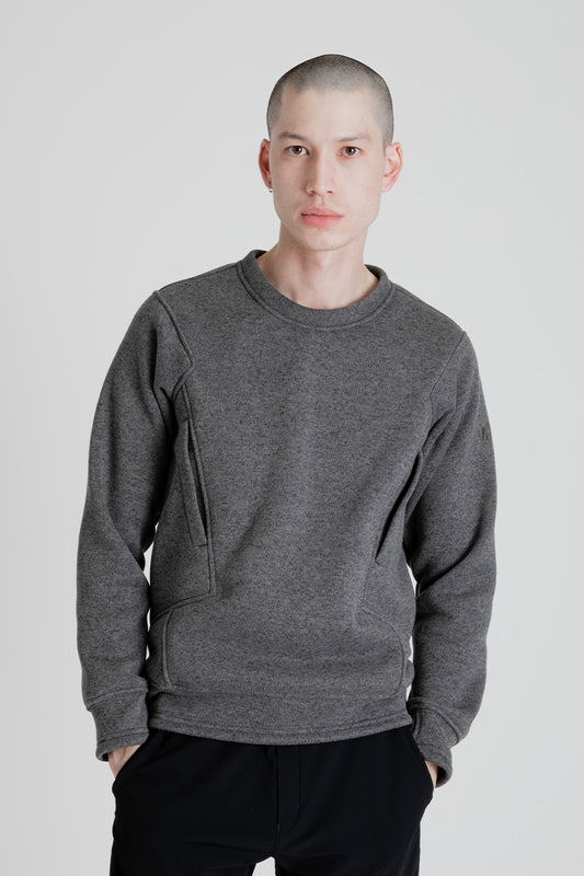 Poutnik Sage Sweatshirt in Ash Grey