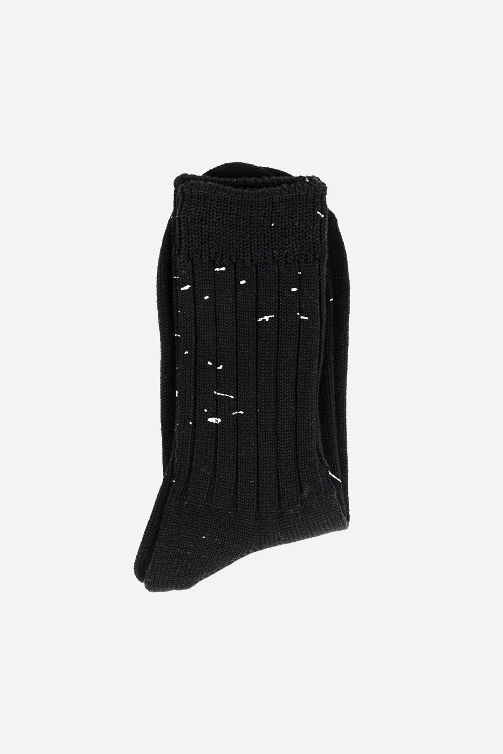 Rostersox-paint-socks-black
