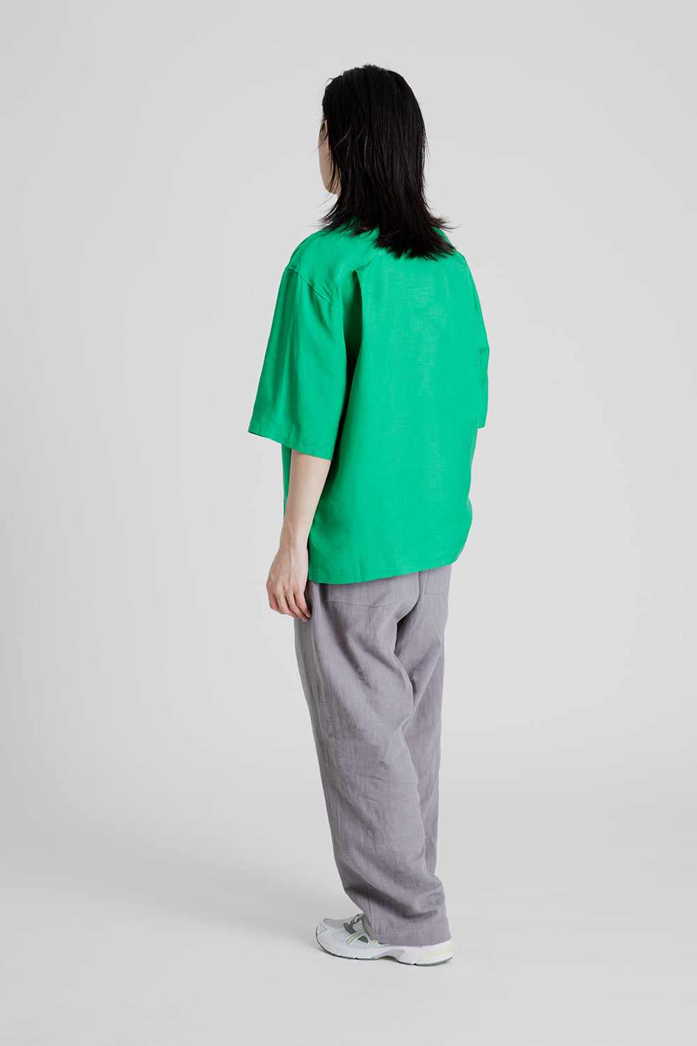 S.K Manor Hill Aloha Shirt in Kelly Green