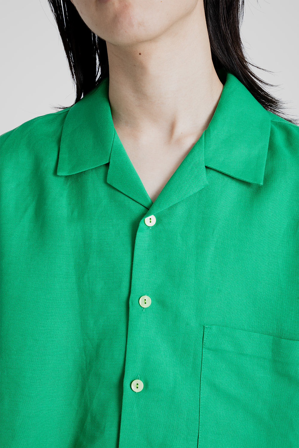 S.K Manor Hill Aloha Shirt in Kelly Green