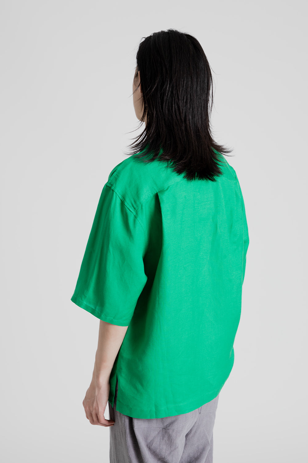 S.K Manor Hill Aloha Shirt in Kelly Green
