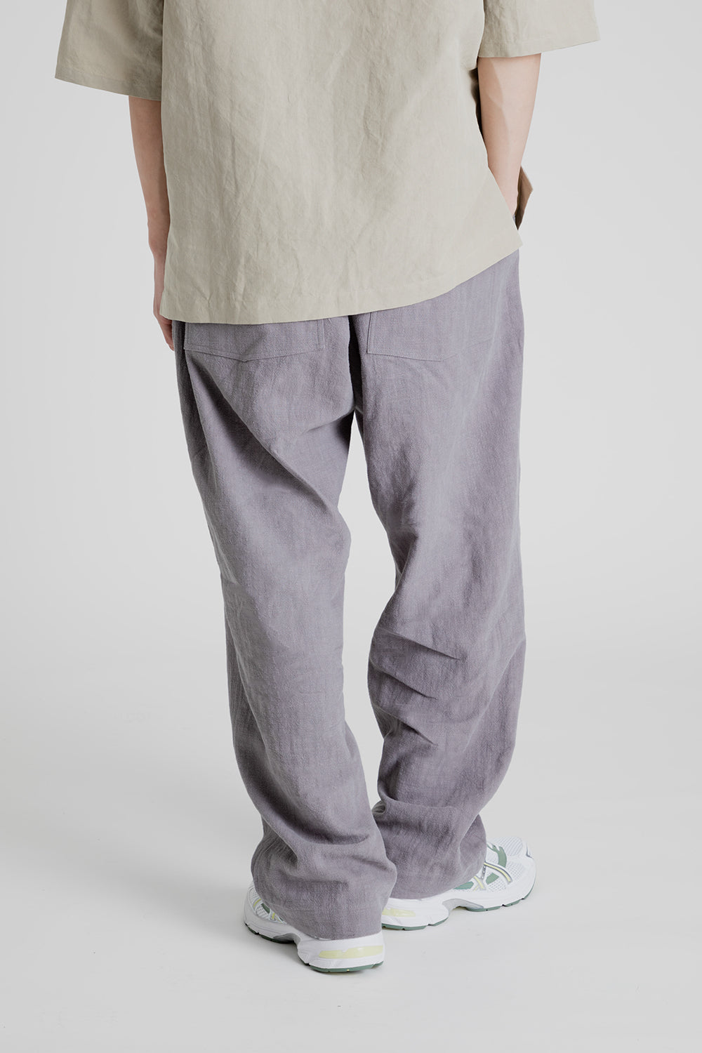 S.K Manor Hill Aloha Shirt in Big Bronco Grey Ramie