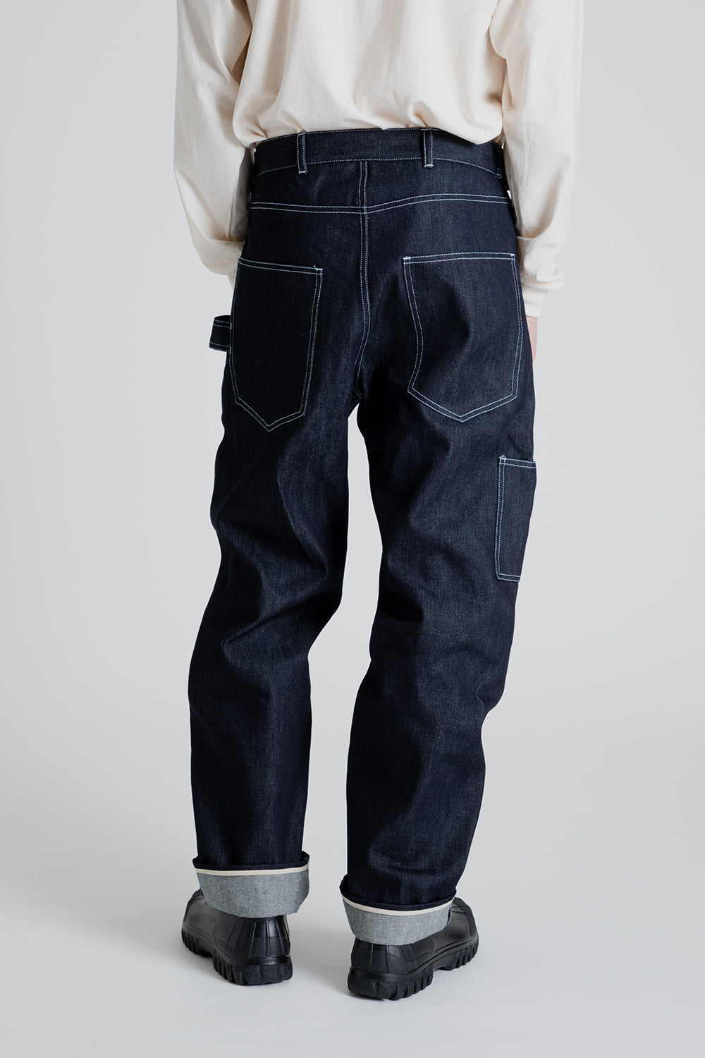 S.K. Manor Hill Mason Pant Mason Pant in Indigo Cone Denim