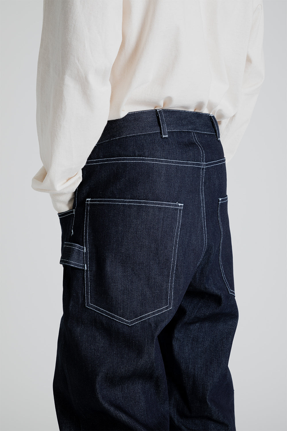 S.K. Manor Hill Mason Pant Mason Pant in Indigo Cone Denim