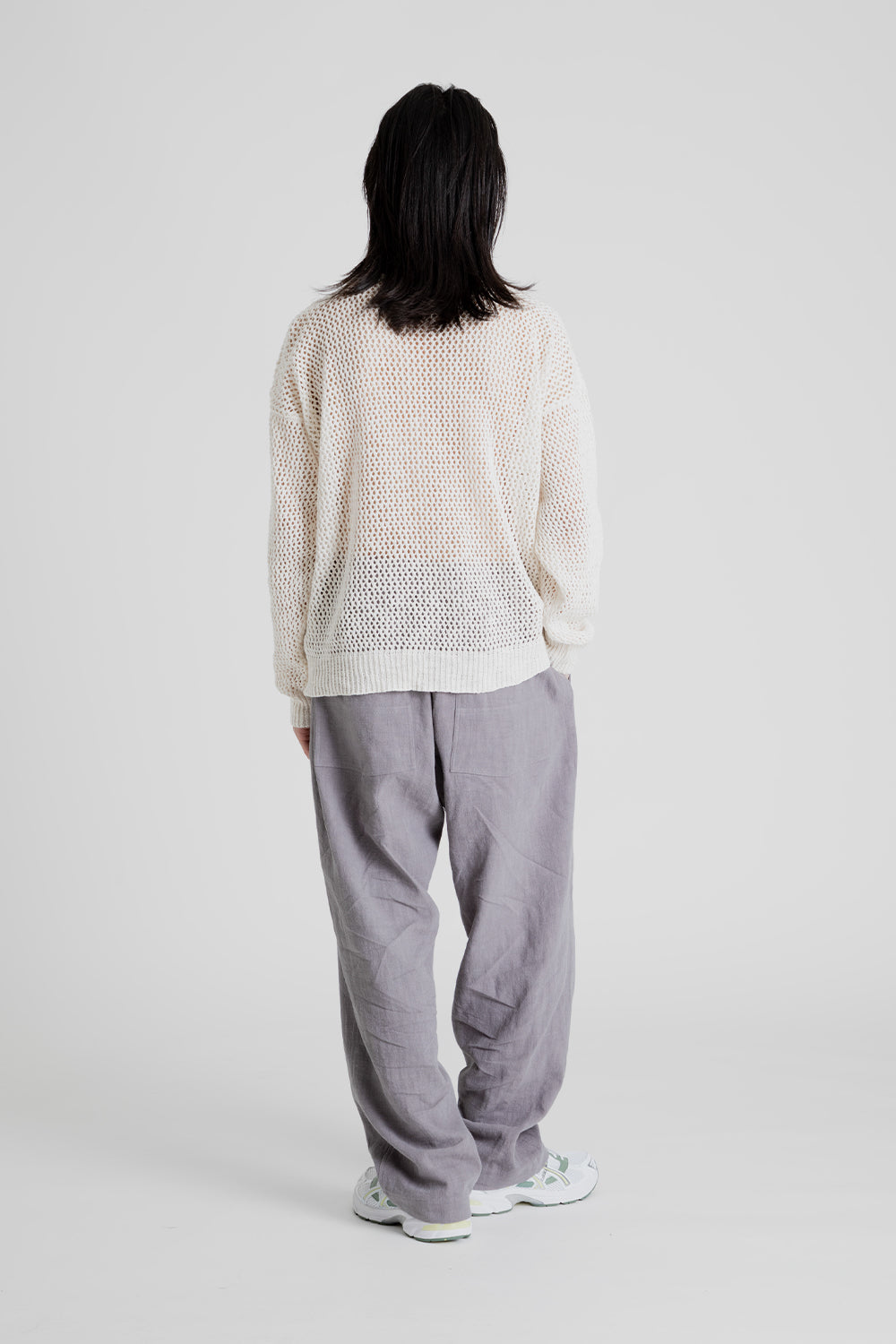 Open Knit Sweater - Natural - Wallace Mercantile Shop