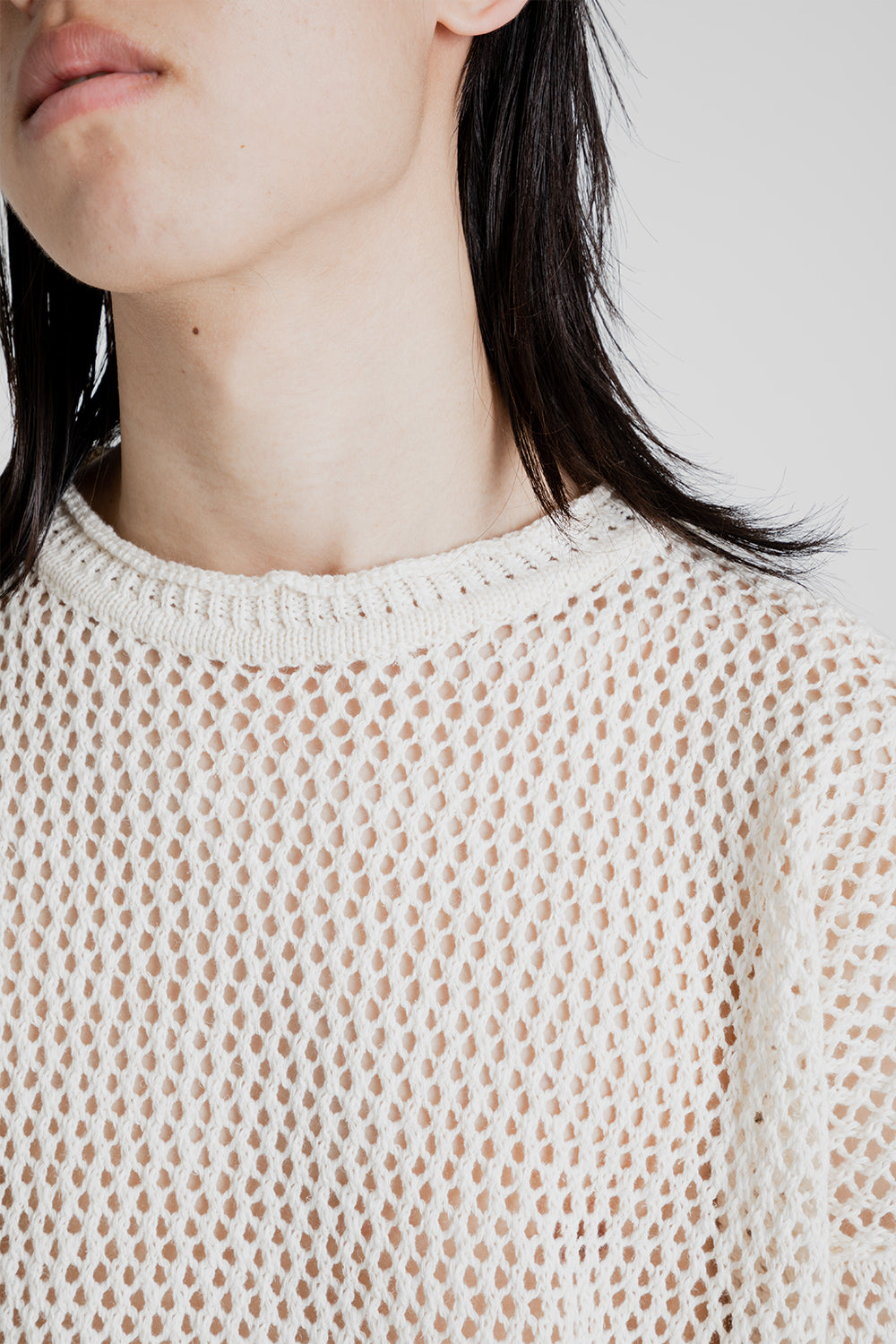 Open Knit Sweater - Natural - Wallace Mercantile Shop