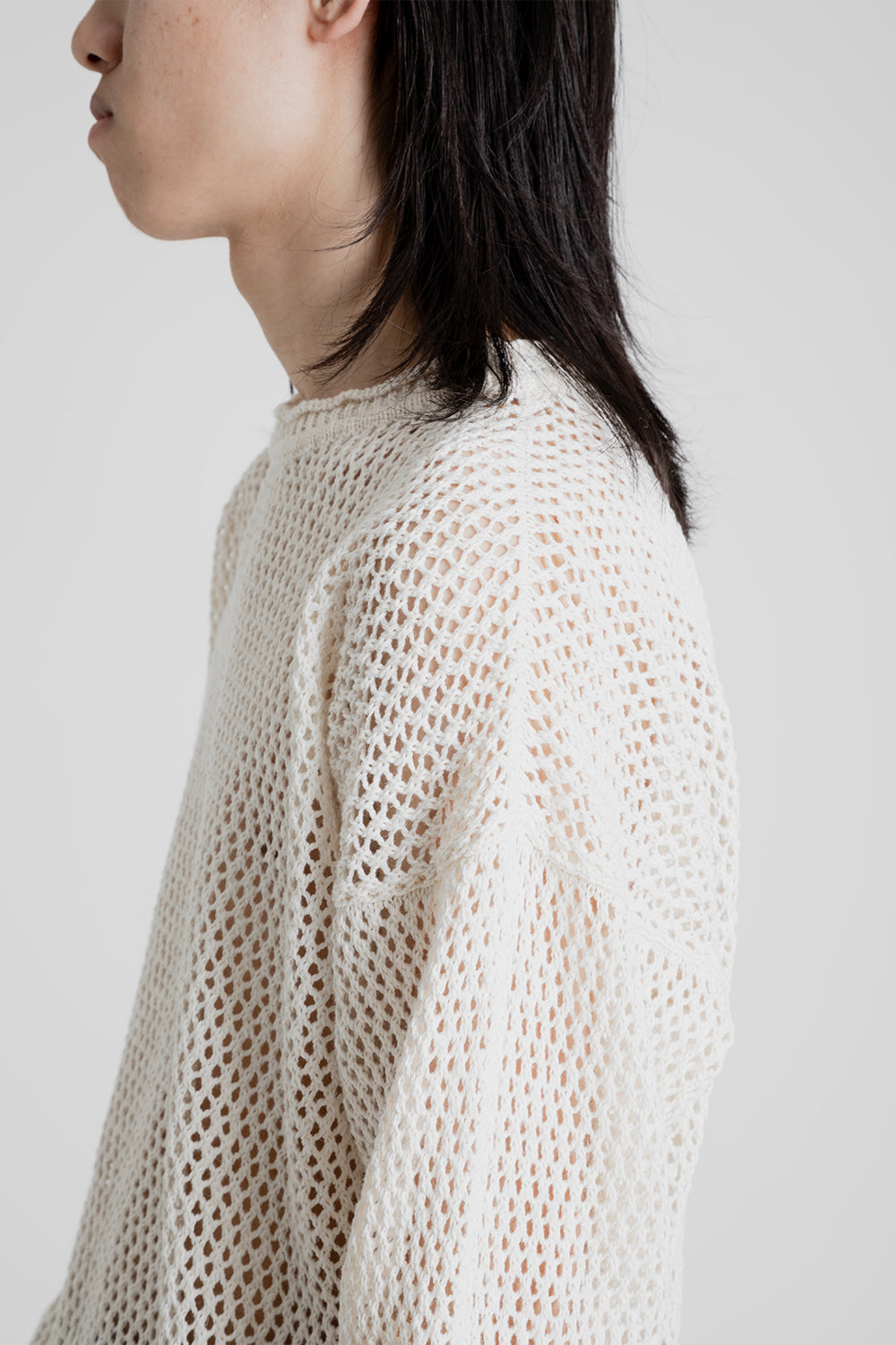 Open Knit Sweater - Natural - Wallace Mercantile Shop