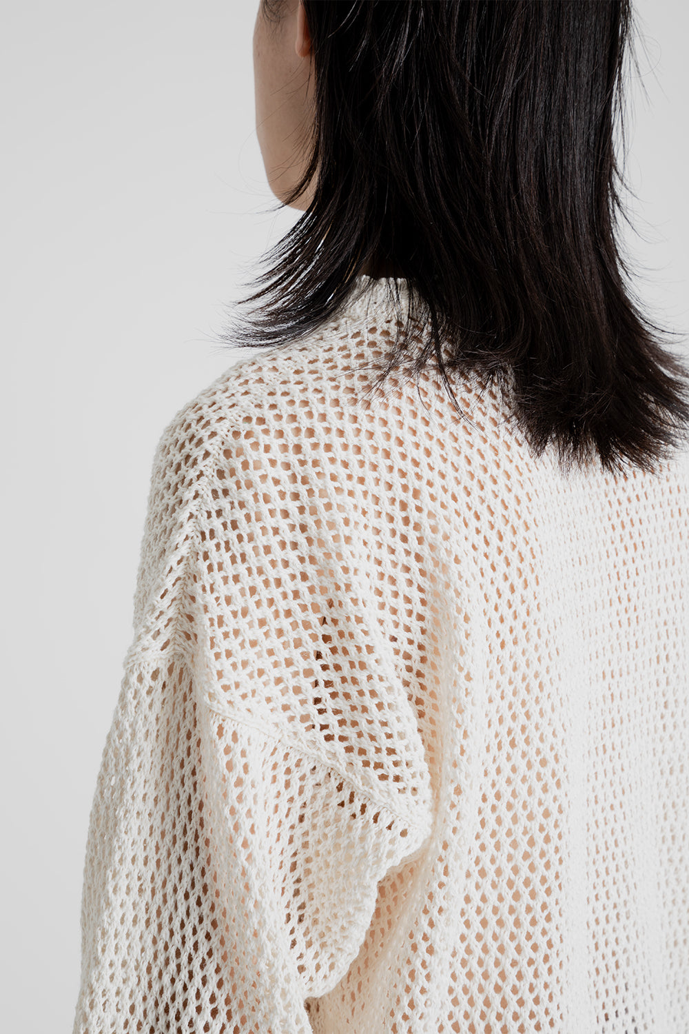 Open Knit Sweater - Natural - Wallace Mercantile Shop