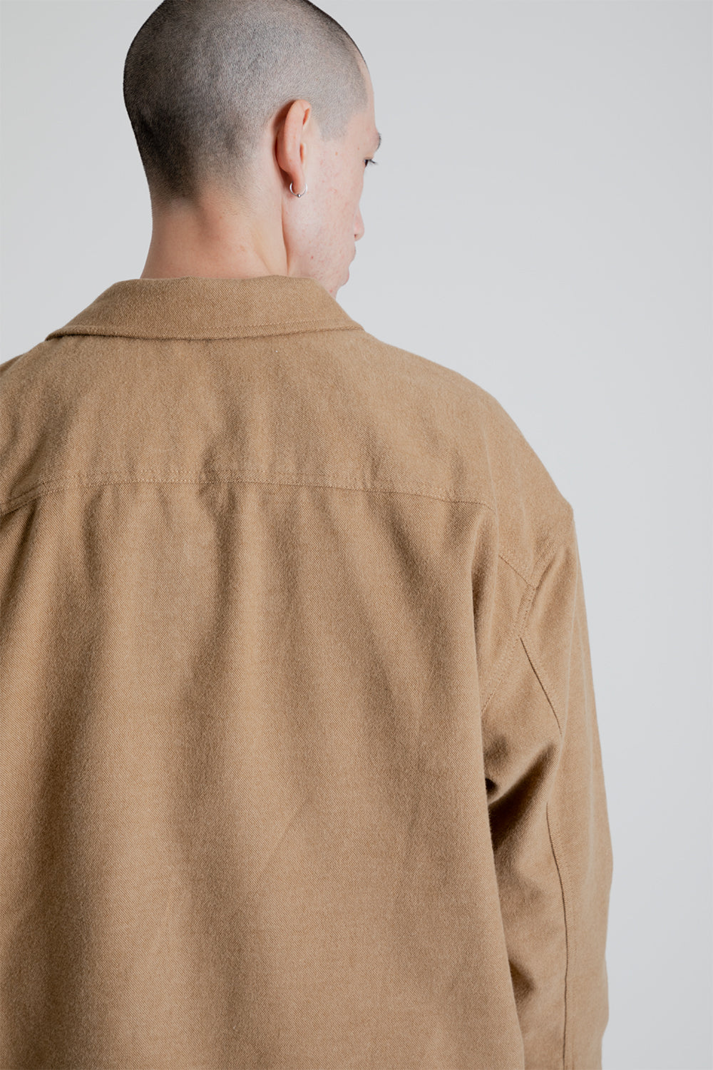 S.K. Manor Hill Park Shirt in Earth Cotton Flannel