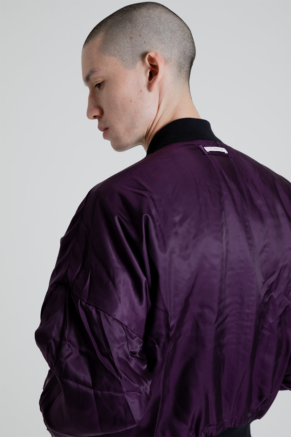 S.K. Manor Hill Reversible Bomber Jacket in Black