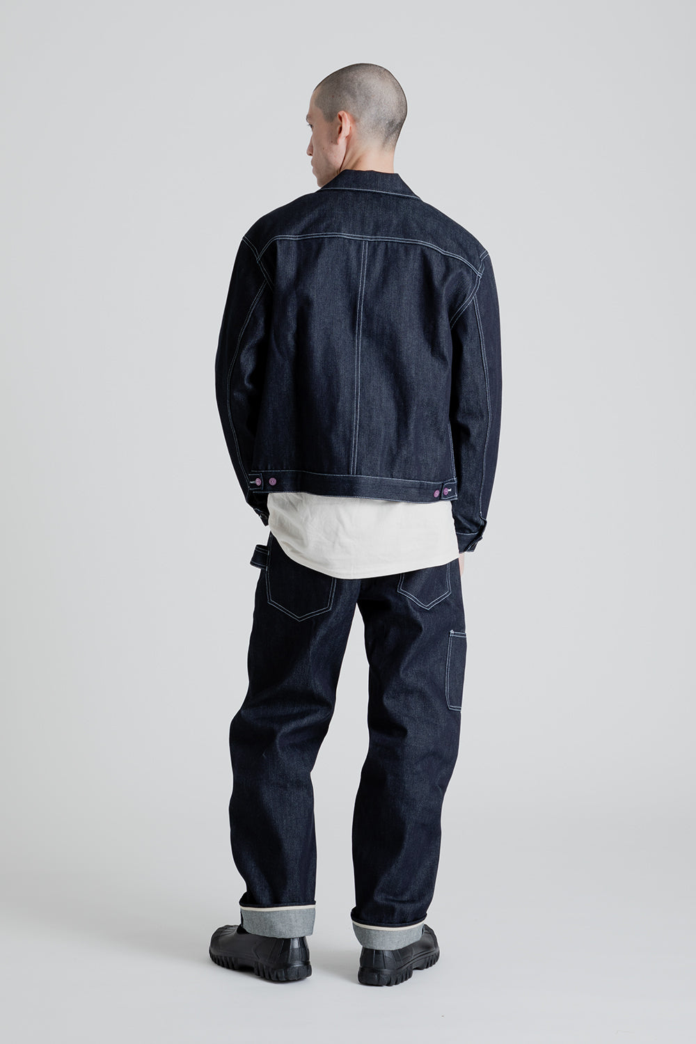 S.K. Manor Hill Type 100 Jacket 12.75 oz Cone Denim in Indigo