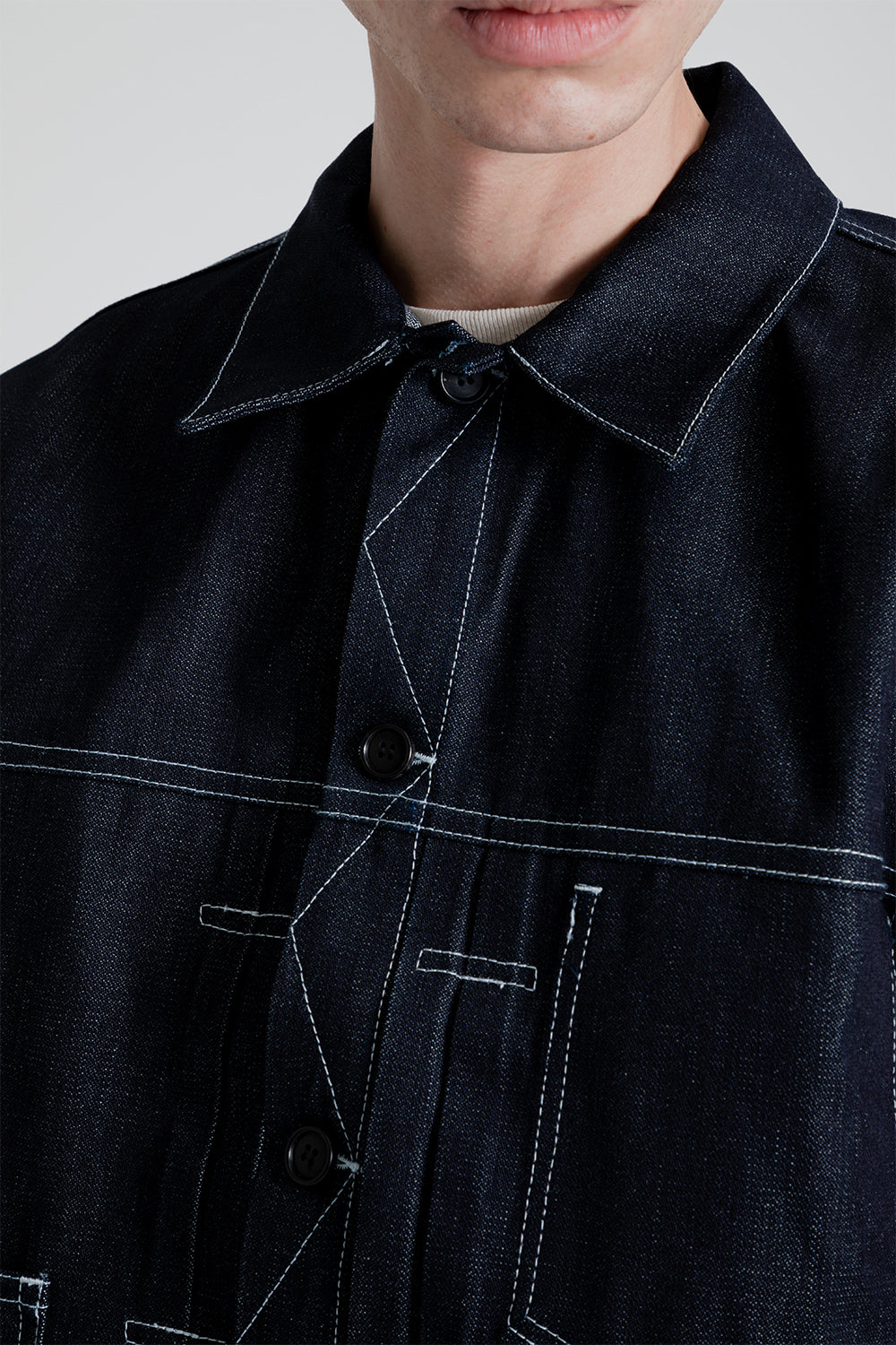 S.K. Manor Hill Type 100 Jacket 12.75 oz Cone Denim in Indigo