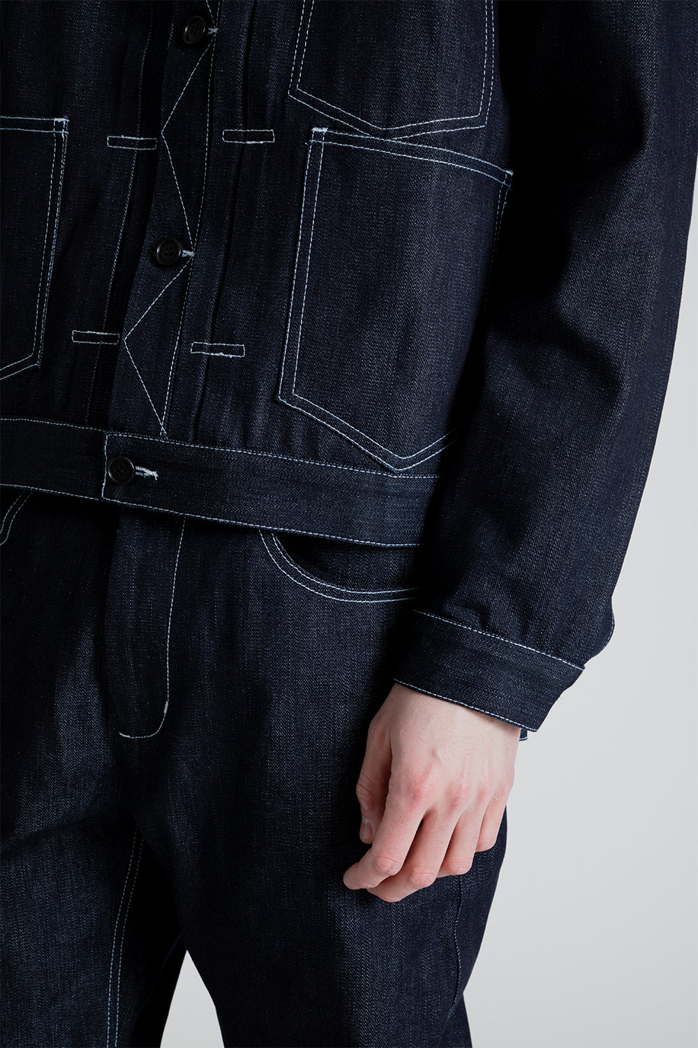 S.K. Manor Hill Type 100 Jacket 12.75 oz Cone Denim in Indigo