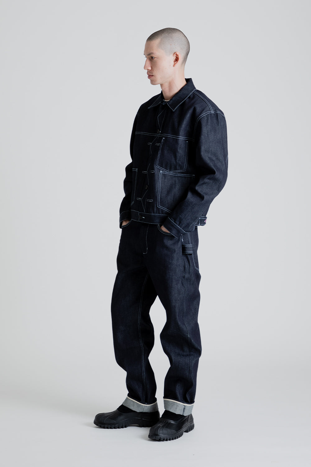 S.K. Manor Hill Type 100 Jacket 12.75 oz Cone Denim in Indigo