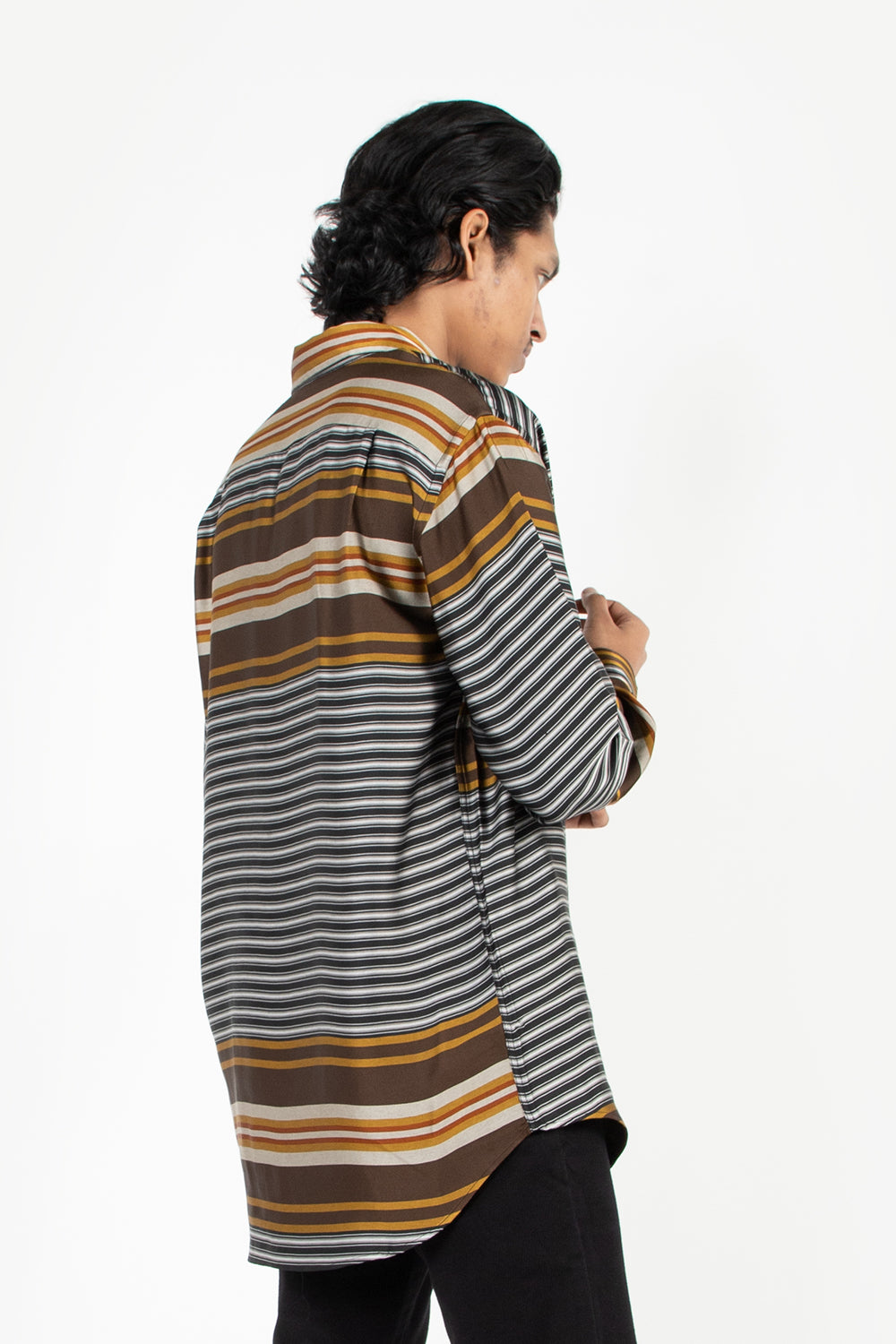 schnayderman's liquid stripes non binary shirt