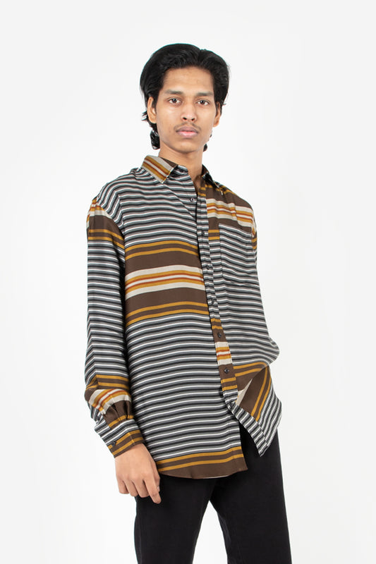 schnayderman's liquid stripes non binary shirt