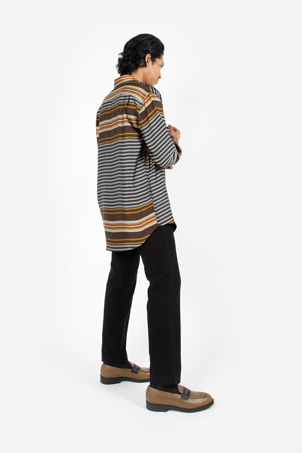 schnayderman's liquid stripes non binary shirt