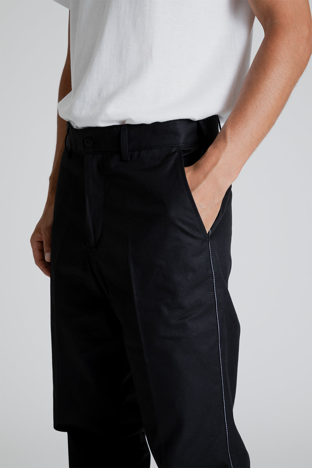 Schnayderman's Trouser Dalet Twill in Black