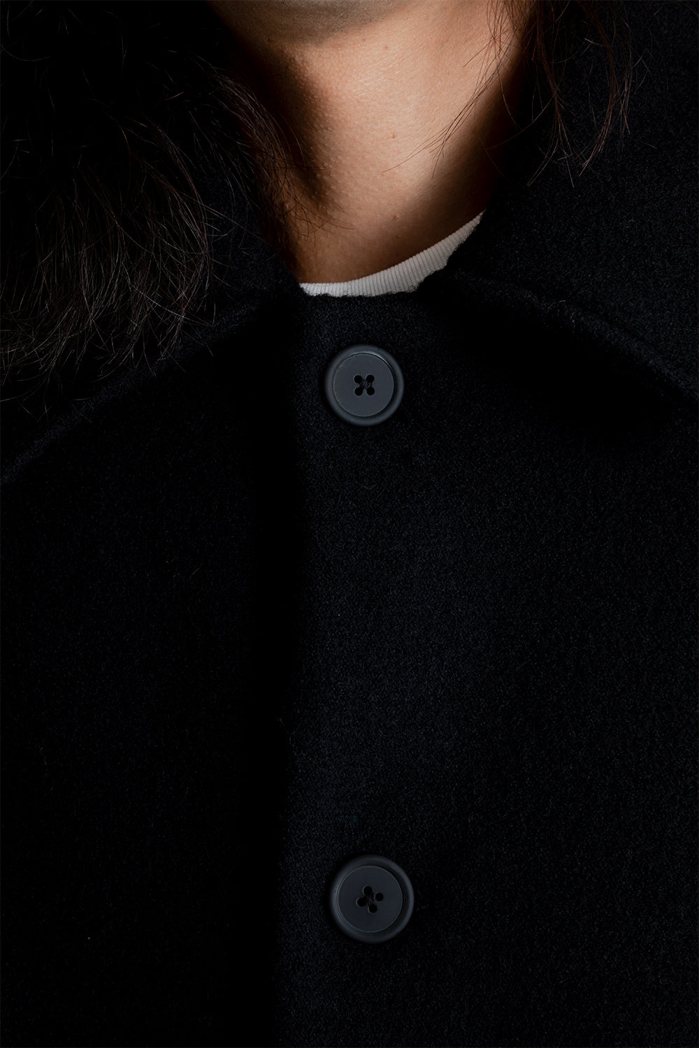 Schnayderman's Jacket Boiled Wool in Black