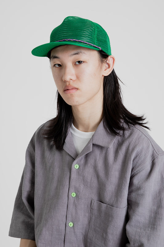 S.K Manor Hill Mesh Hat Green in Green Mesh