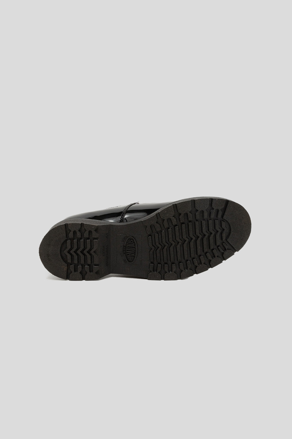 Solovair Patent Mary Jane Shoe in Black