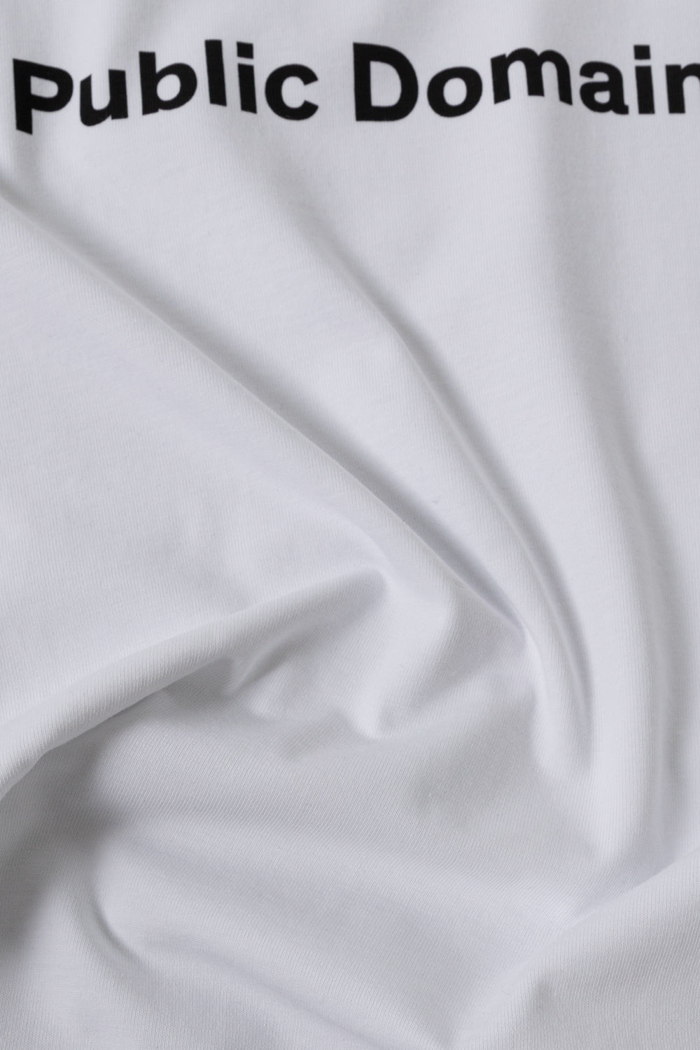 soulland public domain t-shirt in white