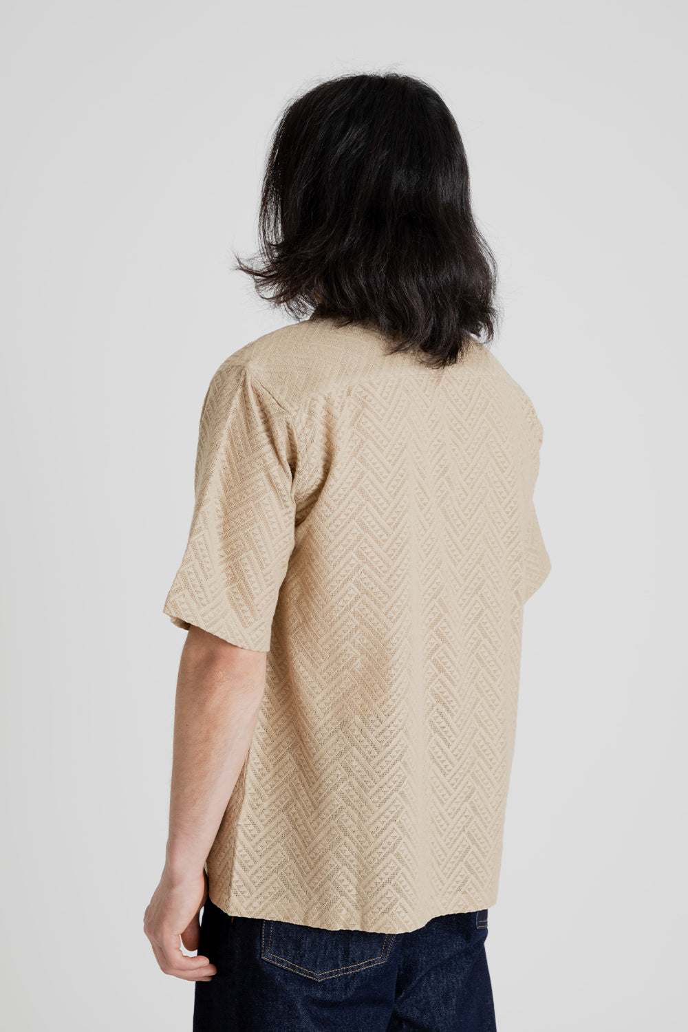 Sunflower Spacey Short Sleeve Shirt in Khaki