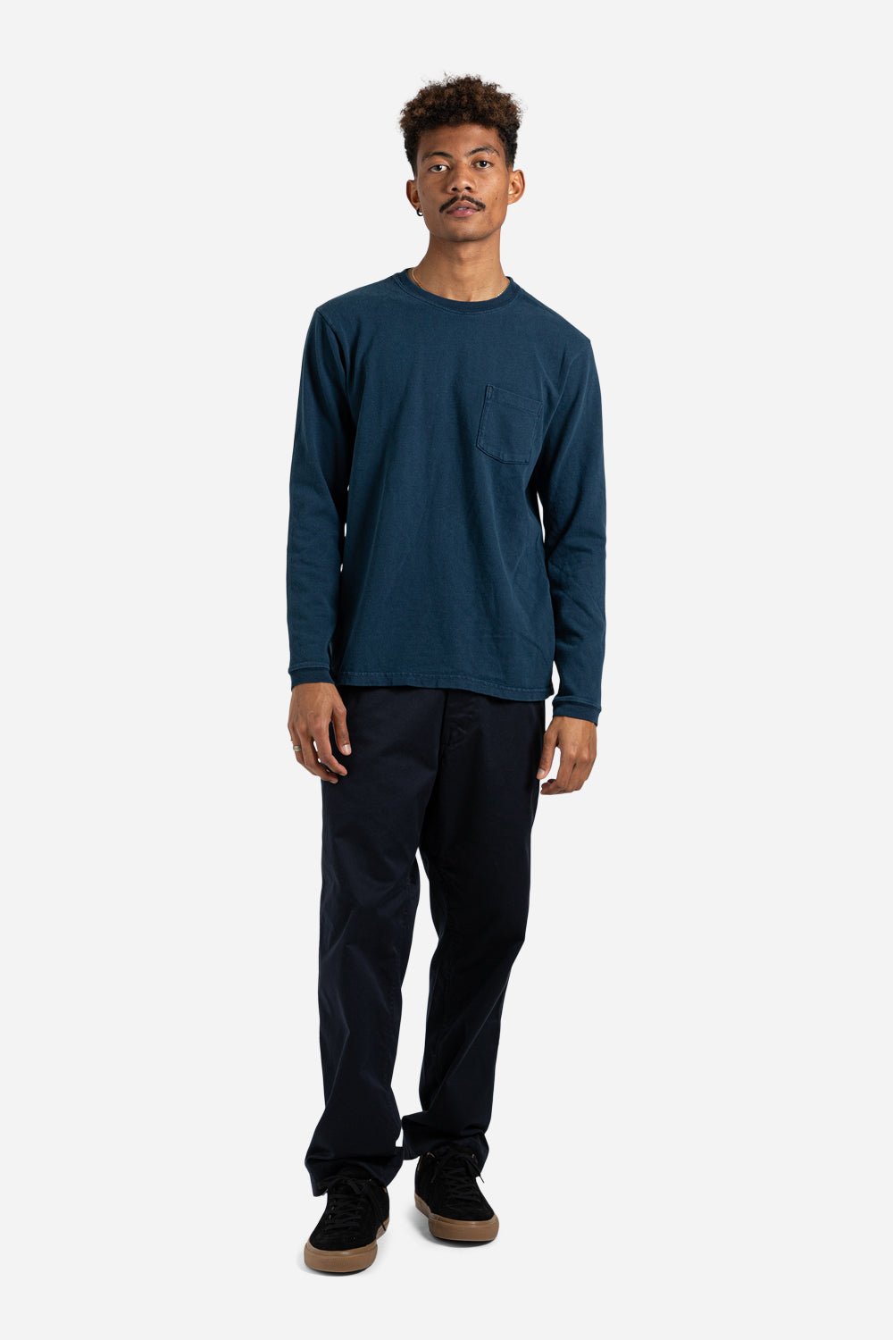 VELVA_SHEEN-Heavy-Oz-Pigment-Long-Sleeve-Pocket-Tee-Navy