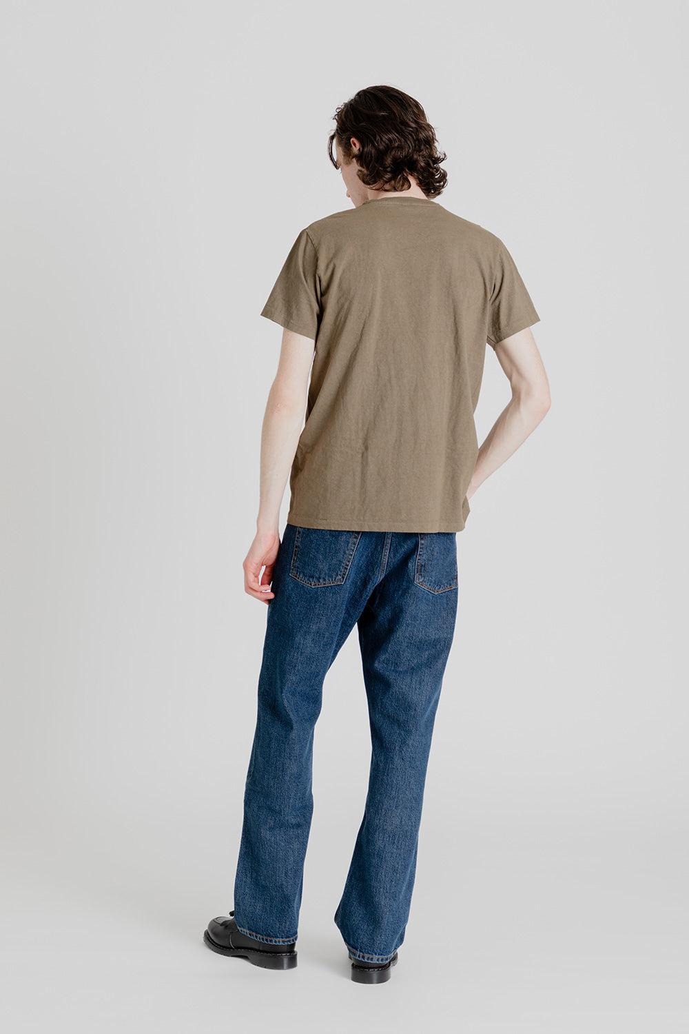 Velva Sheen 2 Pack Crewneck Tee in Olive