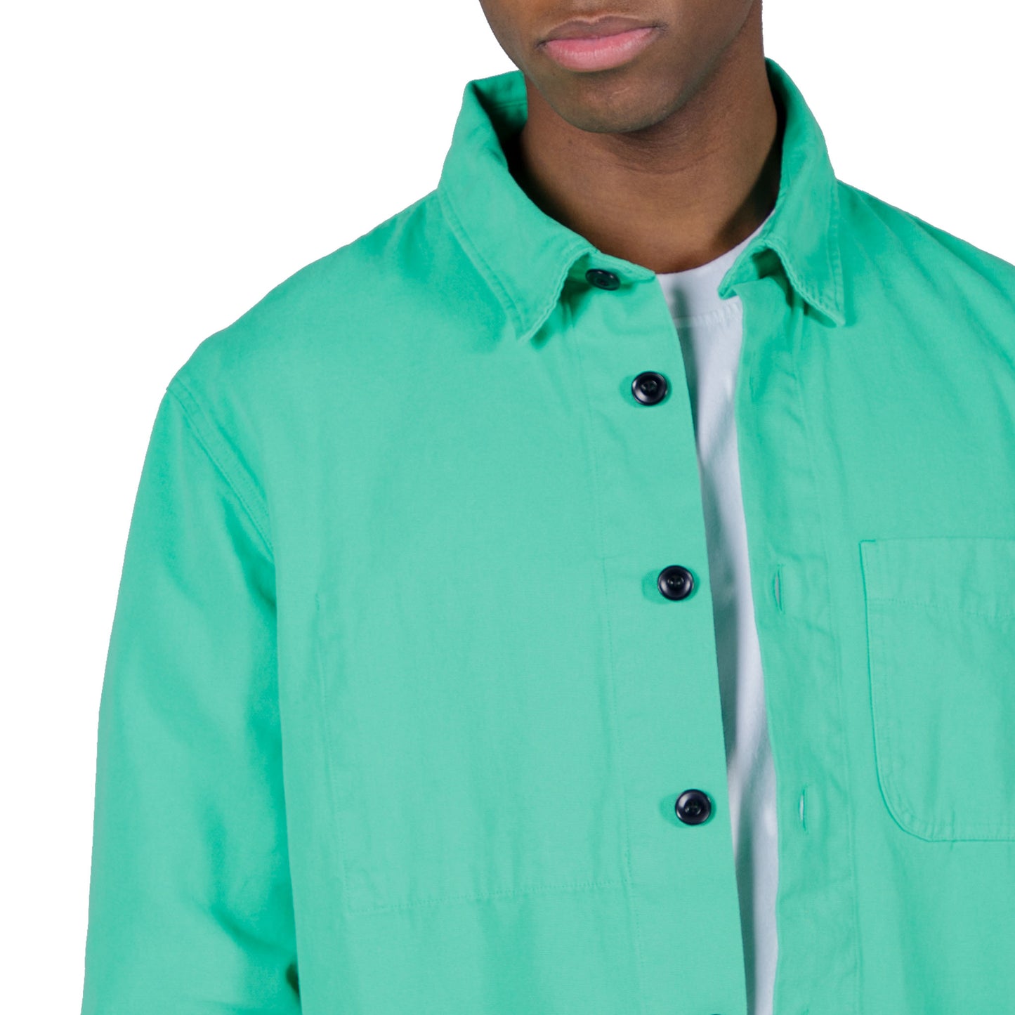 Albam Foundry Shirt in Bright Green