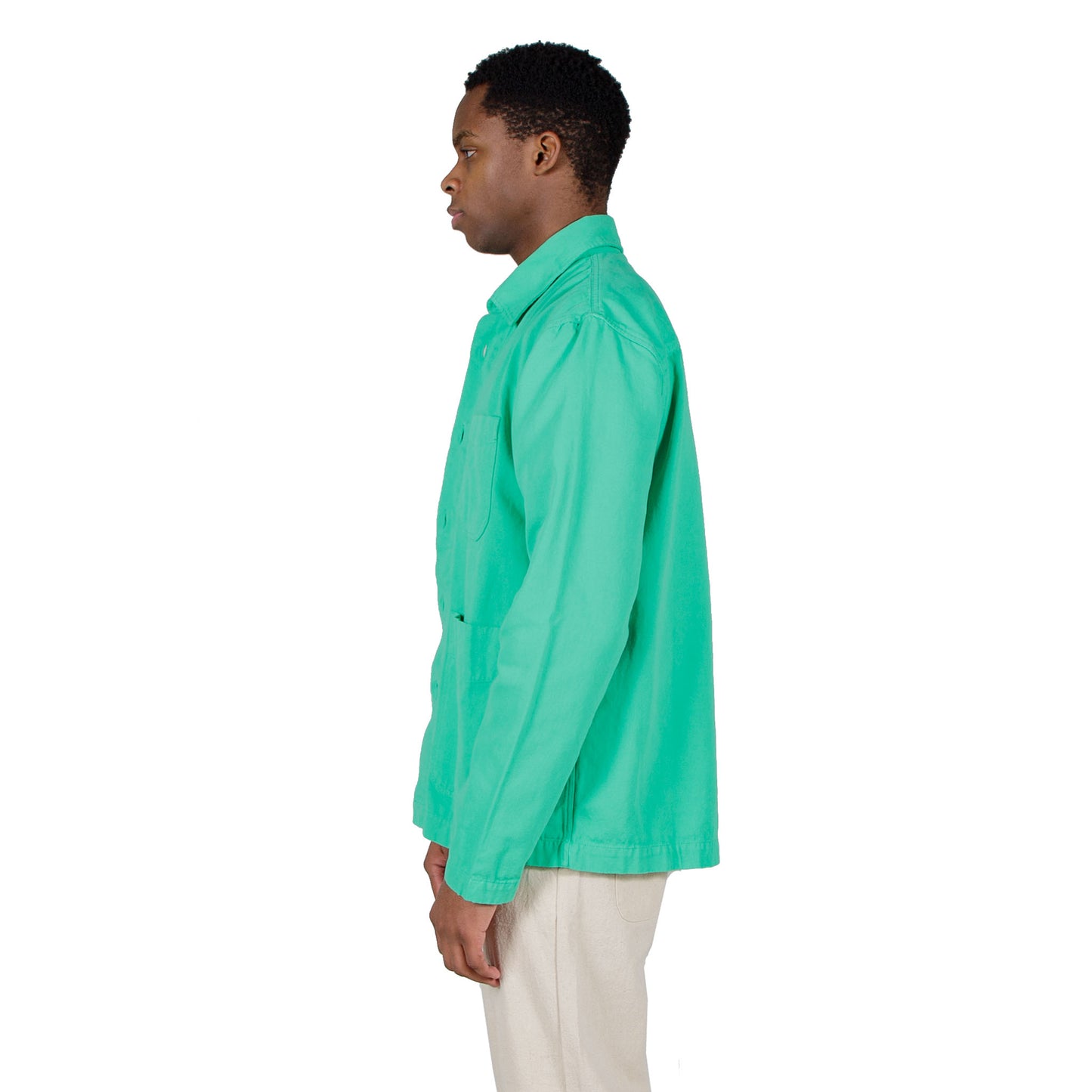 Albam Foundry Shirt in Bright Green