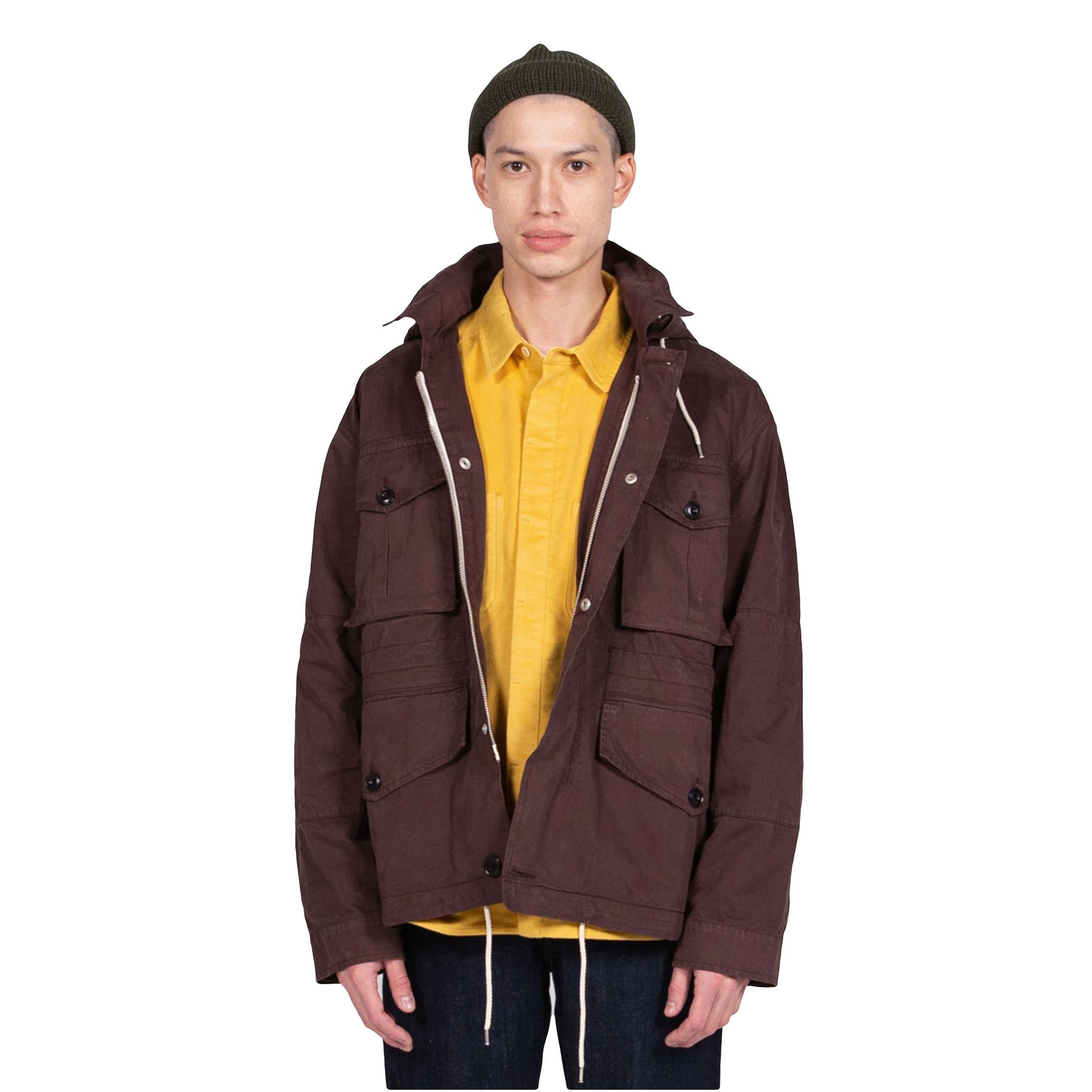 Albam Hooded Field Jacket Port Outerwear Port Front
