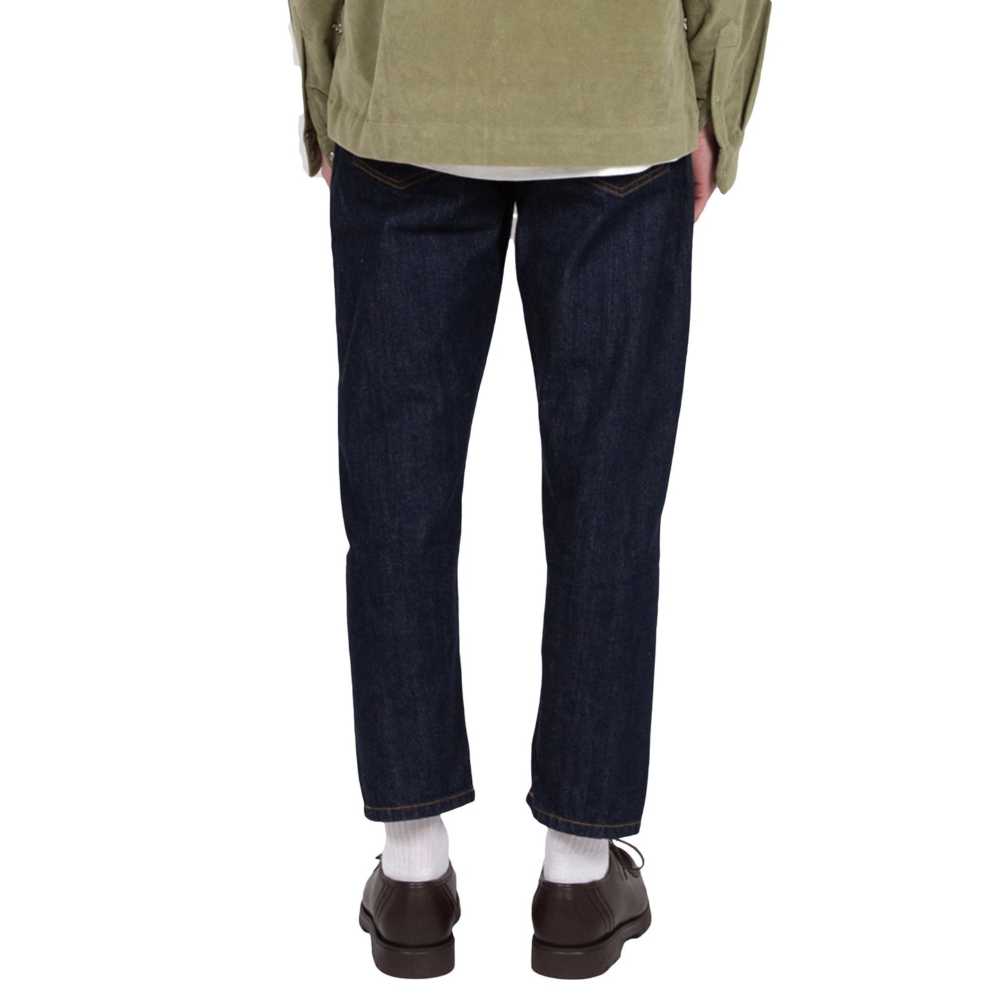 Albam Japanese Denim Taper Fit Jean Pant Indigo Front