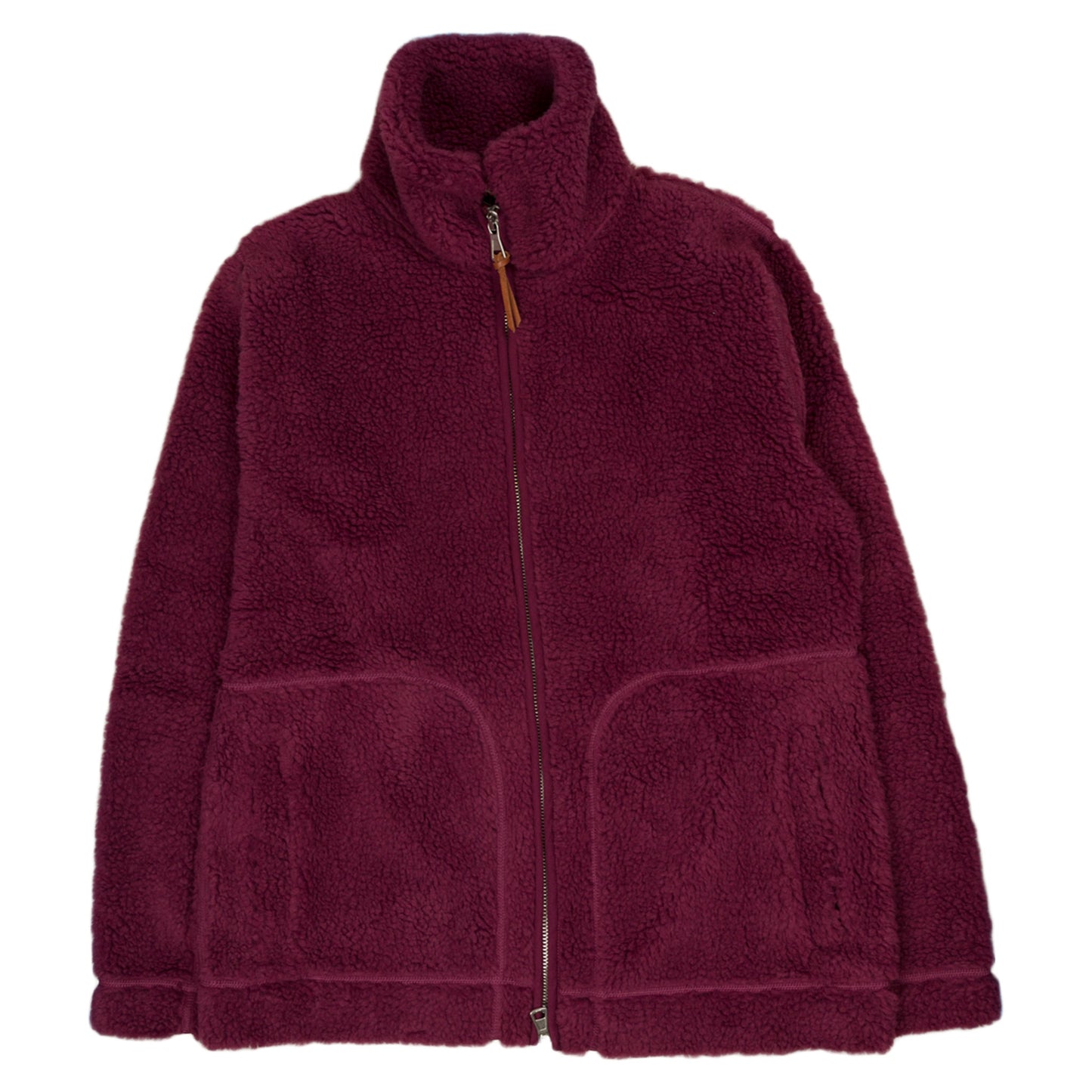Albam Fleece Zip Through in Raspberry