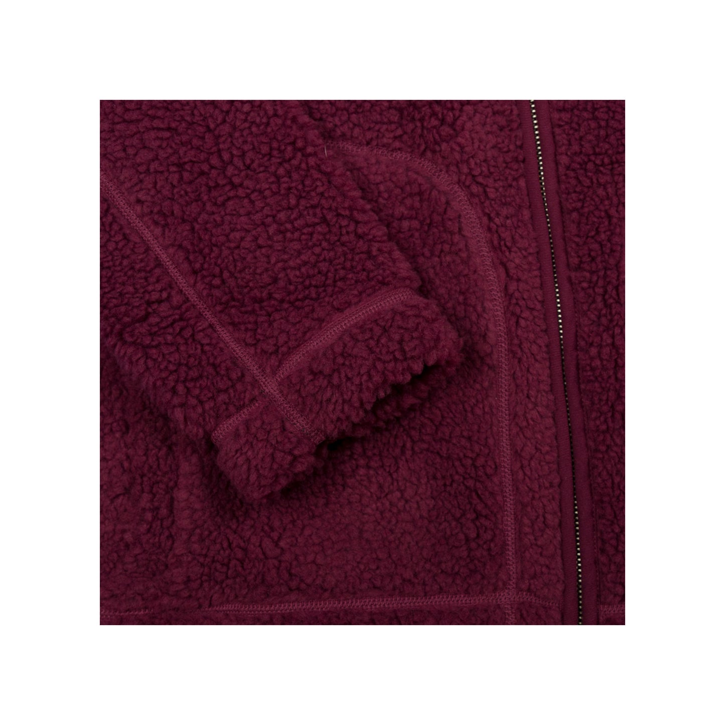 Albam Fleece Zip Through Raspberry - Wallace Mercantile Shop