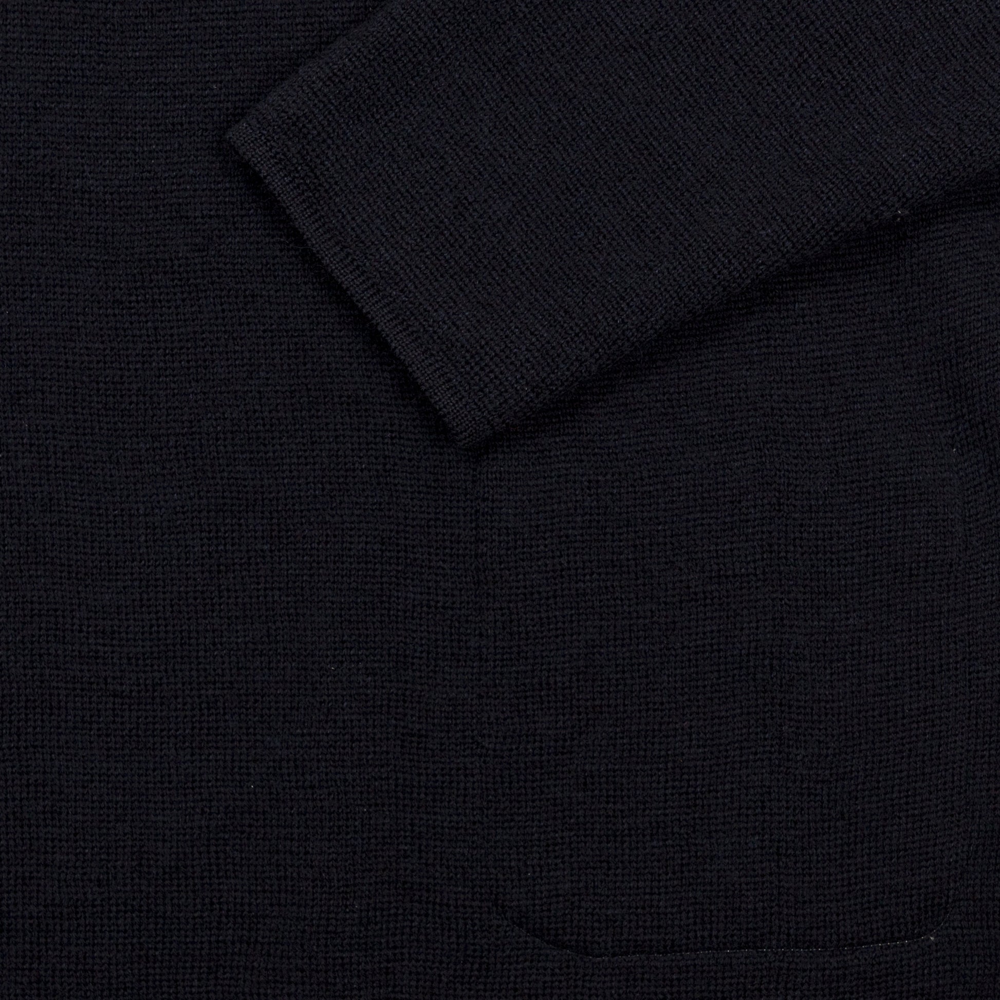 Milano Funnel Neck Pullover with Half Zip - Navy - Wallace Mercantile Shop