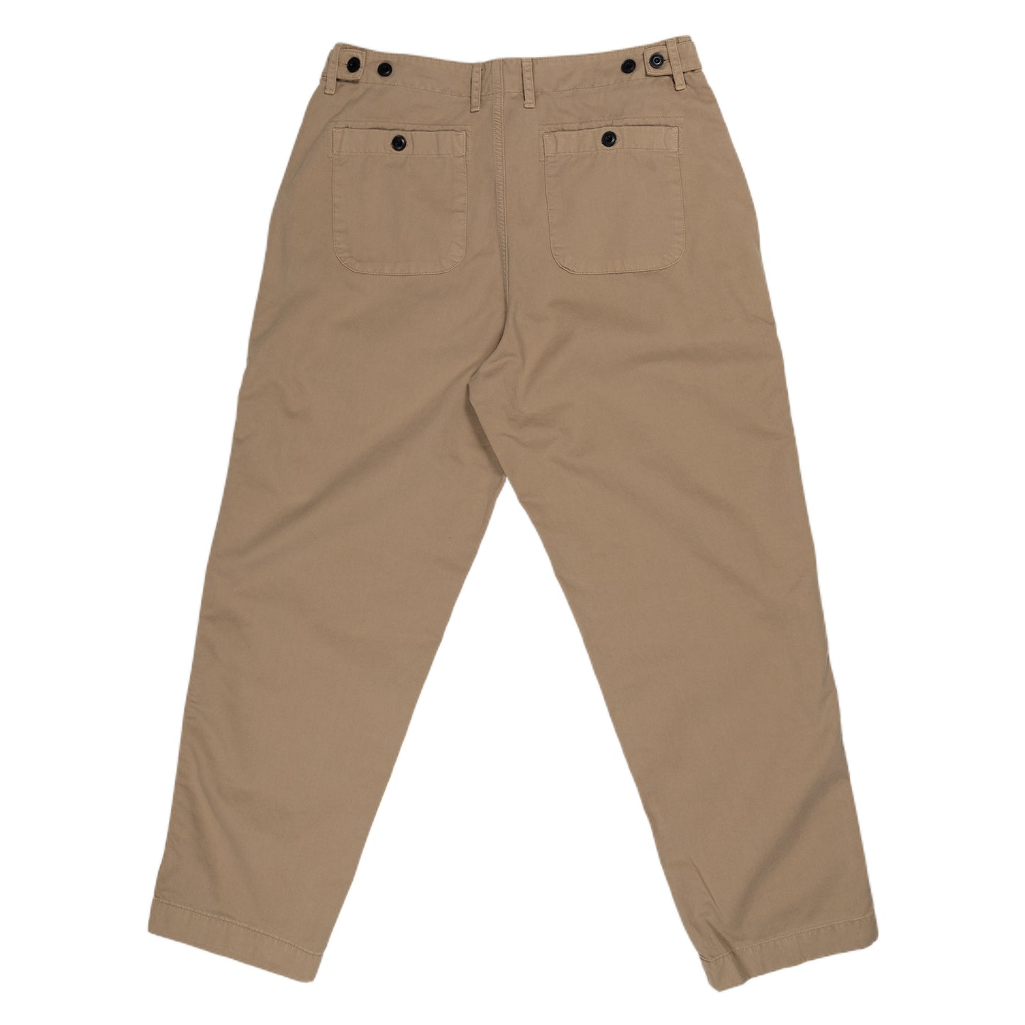 Albam Rake Trouser Pant Tobacco Back