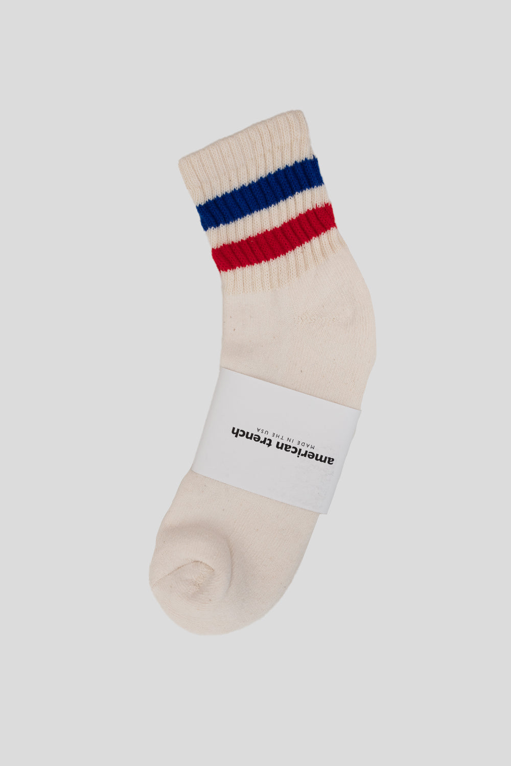 american-trench-retro-stripe-quarter-crew-royal-red