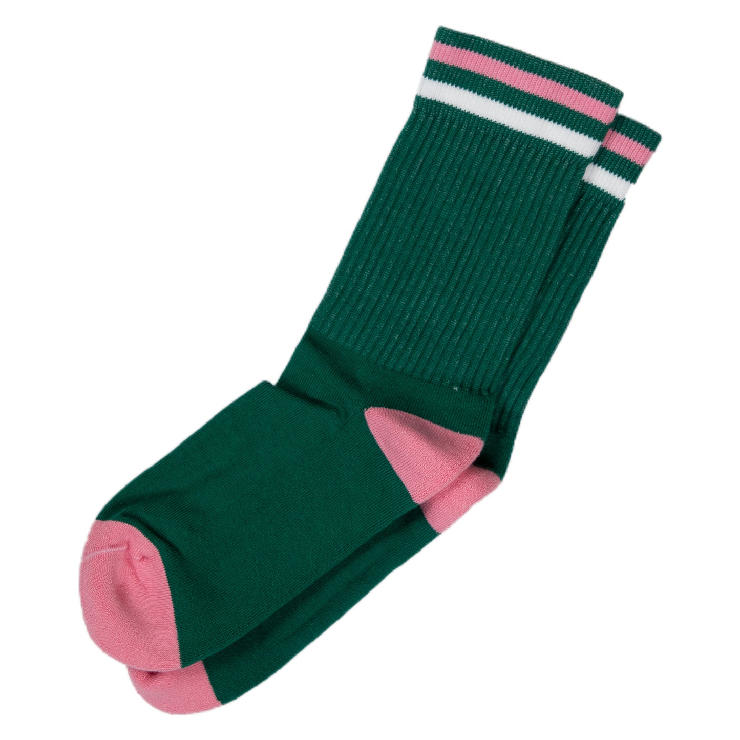 Kennedy Lux Athletic Sock - Green - Wallace Mercantile Shop