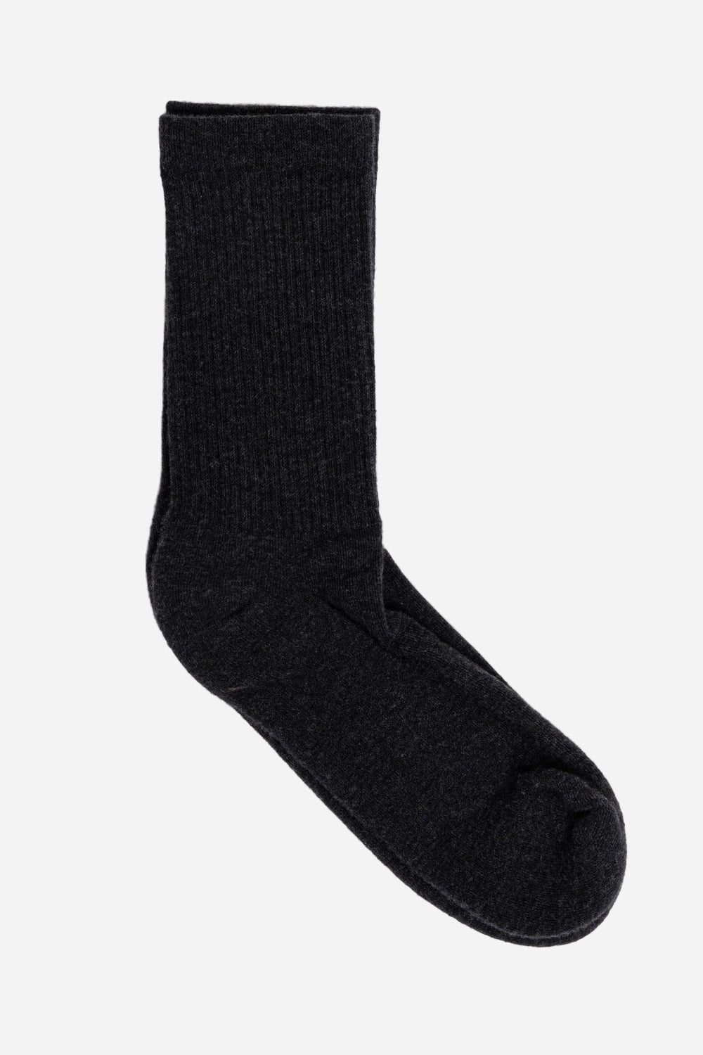 Supermerino Crew - Charcoal - Wallace Mercantile Shop