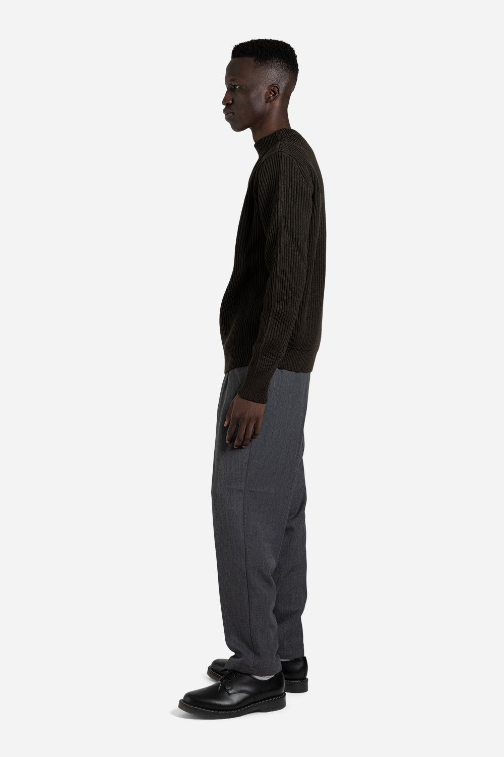 Navy Crewneck - Hunting Green - Wallace Mercantile Shop