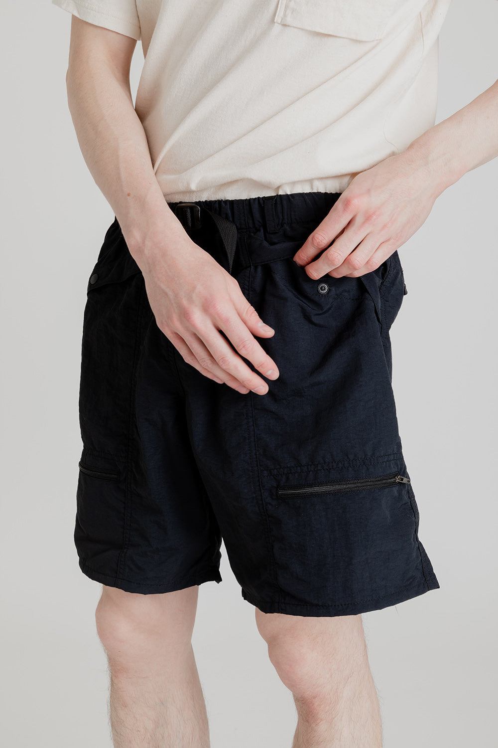 Battenwear Camp Shorts in Black