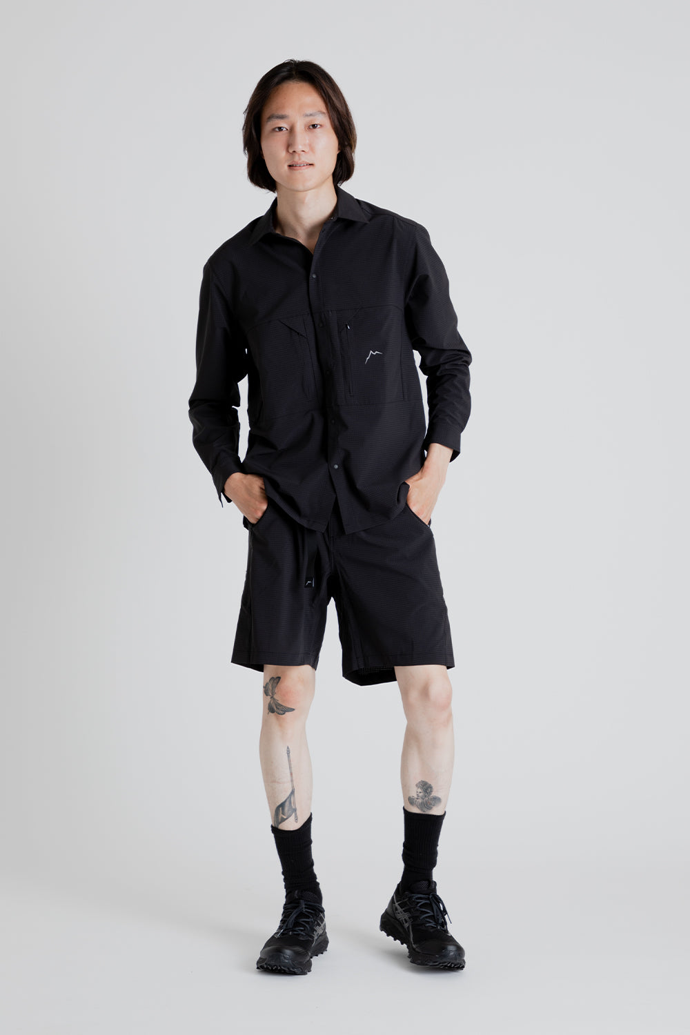 CAYL Flow Shorts in Black