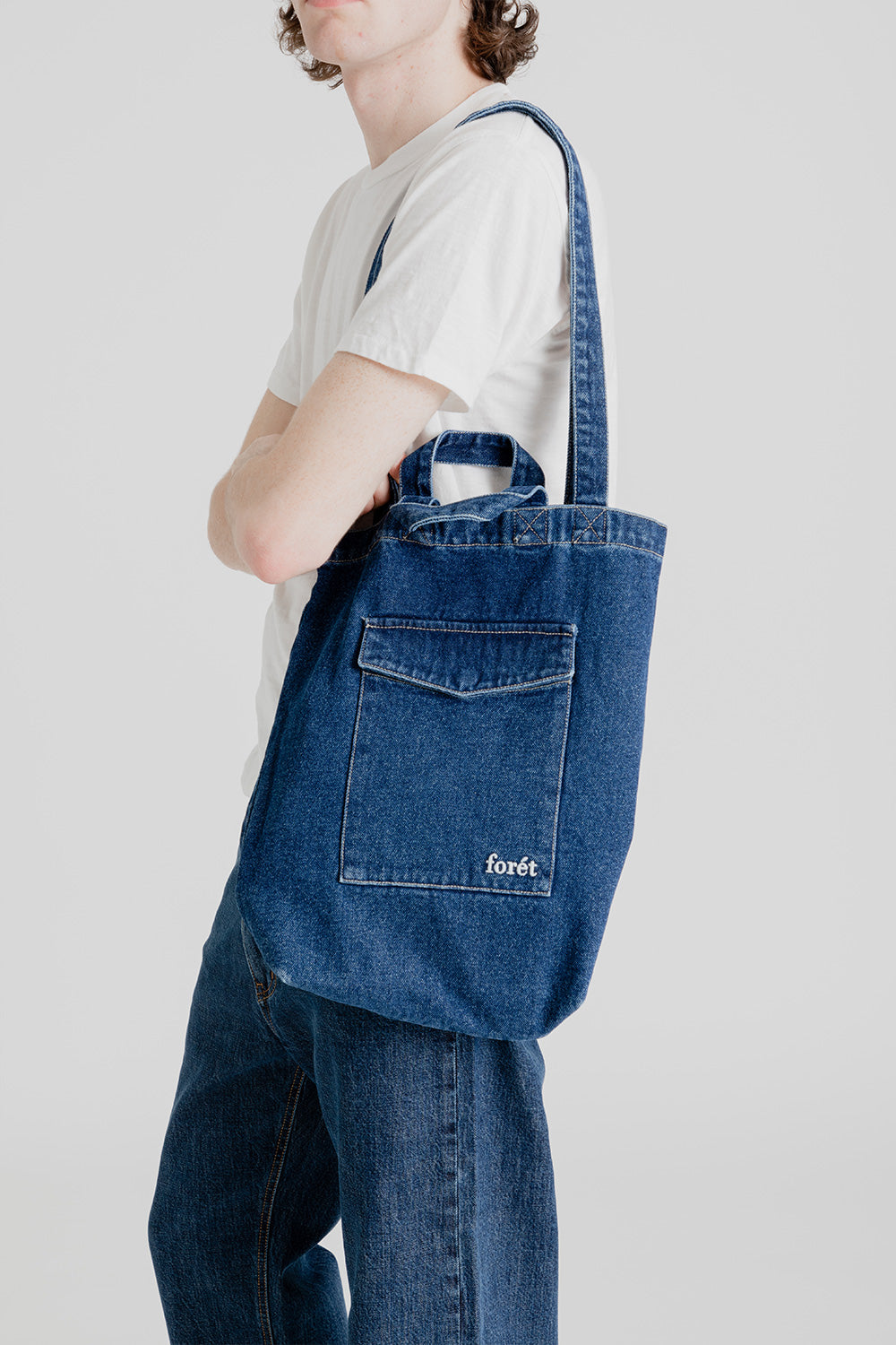 foret-turf-denim-tote-bag