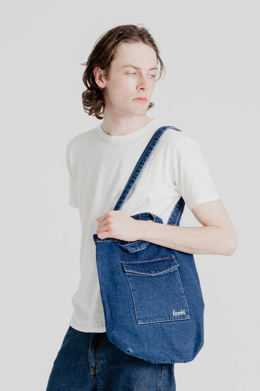 foret-turf-denim-tote-bag